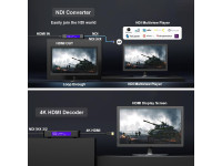 Zowietek Codificador / decodificador de vídeo HDMI 4K ZowieBox Zowietek Codificador / decodificador de vídeo HDMI 4K ZowieBox